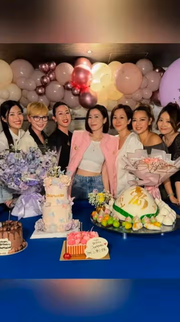 佘詩曼慶49歲生日星光熠熠!這些女星均現身!苗僑偉也來了