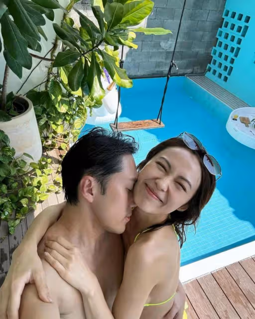 36歲氣質港星大曬靚照,網友直呼太瘦不好看!擔憂鬧婚變