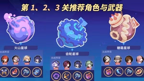 《崩壞：星穹鐵道》銀河球棒俠全關卡攻略