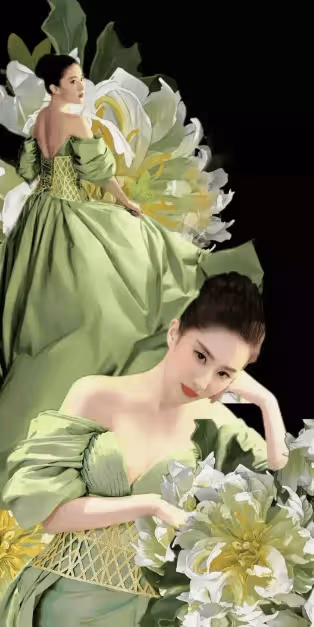 劉亦菲亮相羅馬活動，絕美容顏引爆全場尖叫
