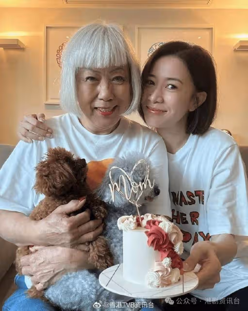 TVB瘦底小生增肌麒麟臂大過頭!佘詩曼49歲生日為媽咪集氣