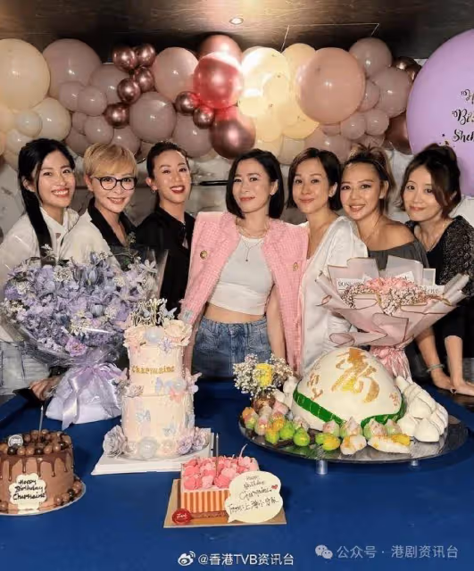 TVB瘦底小生增肌麒麟臂大過頭!佘詩曼49歲生日為媽咪集氣