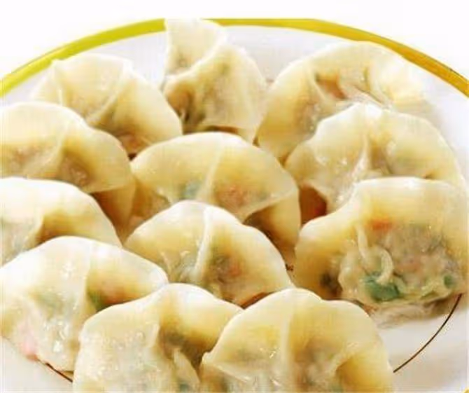 白菜香菇素餃子這樣調餡才好吃,鮮香味美,比肉餡的還香