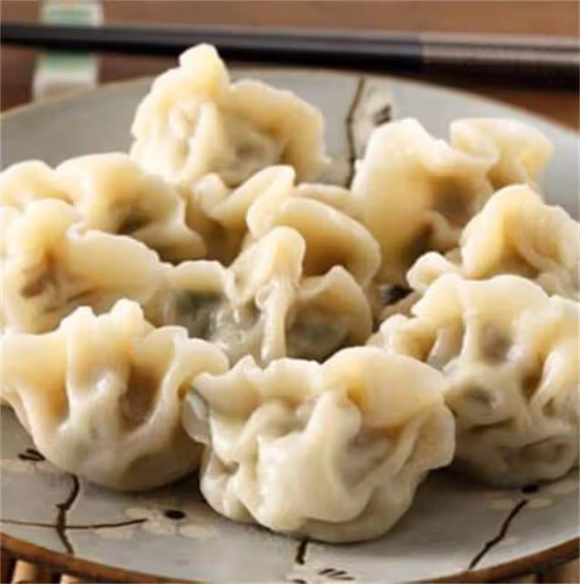 白菜香菇素餃子這樣調餡才好吃,鮮香味美,比肉餡的還香