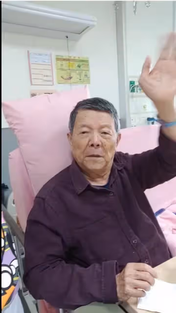 88歲西爸突送急診！楊繡惠奔醫院：爸爸已經打到沒血管