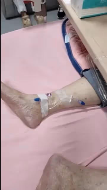 88歲西爸突送急診！楊繡惠奔醫院：爸爸已經打到沒血管