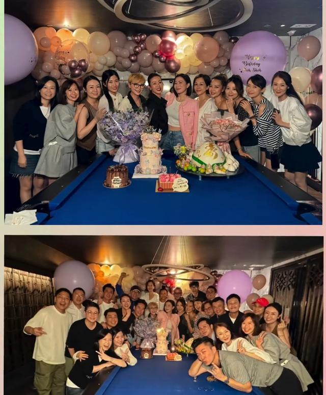 佘詩曼49歲生日派對不停!七魔女罕合體,苗僑偉陳山聰組局到賀