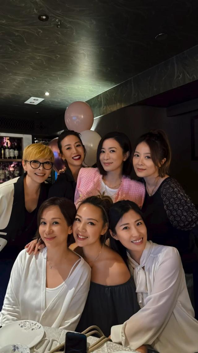 佘詩曼49歲生日派對不停!七魔女罕合體,苗僑偉陳山聰組局到賀