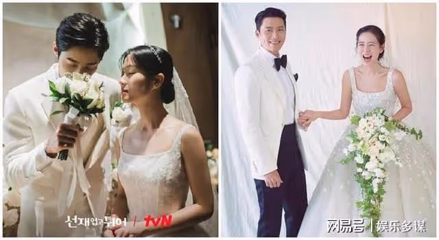 邊佑錫金惠奫這是在一起?花絮甜到爆,婚紗照滿滿的暗示