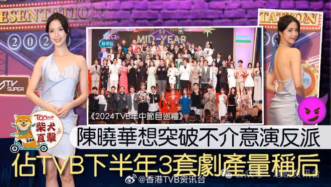 TVB年中節目巡禮|力捧港姐3劇在手封「劇後」 她年報登頂成一姐
