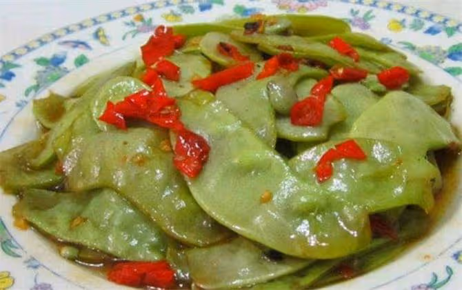 扁豆需要焯水後再炒嗎?教你一招,脆嫩入味,營養不流失