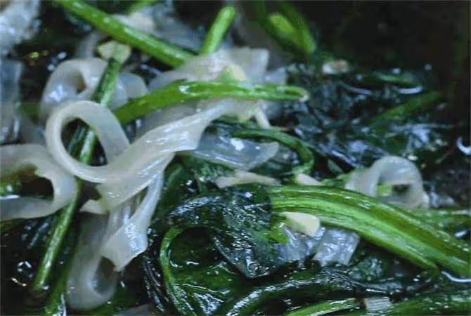 吃菠菜正當時,試試這樣做菠菜燉粉條,營養健康又美味