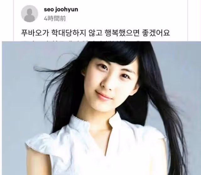 福寶回中國被虐待？少女時代徐賢點贊請願帖文，網友破防集體討伐