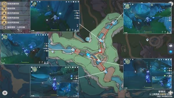 《原神》幽光星星高效採集路線分享