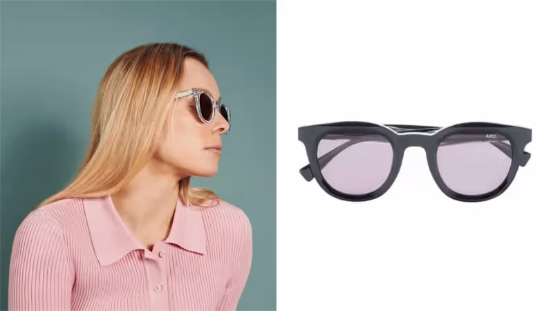 A.P.C. EYEWEAR系列首亮相！　用極簡線條勾出樂團搖滾魂