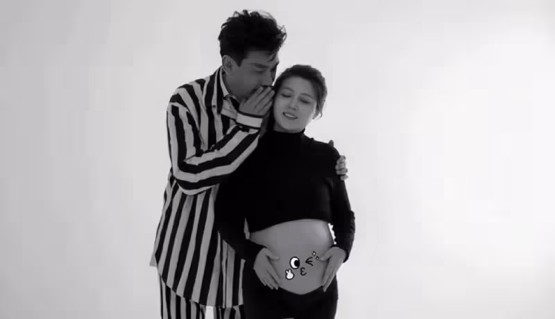恭喜!56歲香港知名男星黃子揚老來得子,宣布三婚妻子平安生子