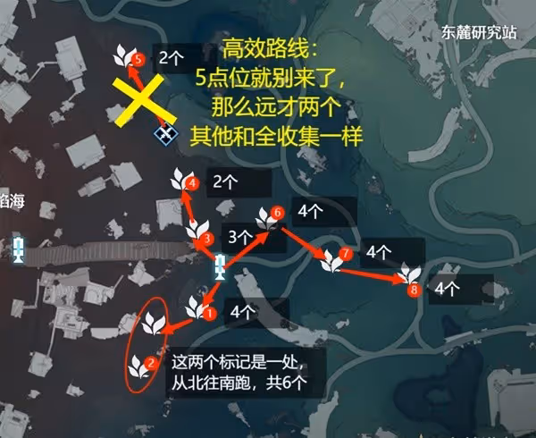 《鳴潮》妙弋花高效採集路線分享