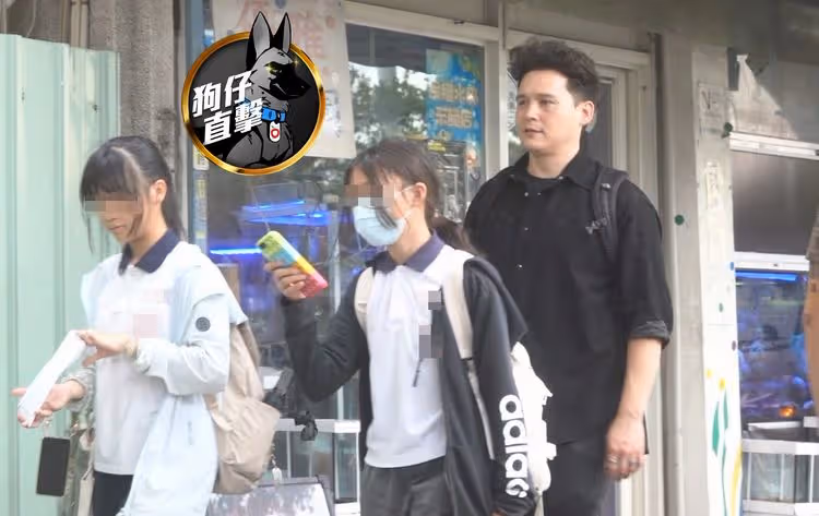 狗仔直擊｜倪安東騎Ubike護送國小女兒搭公車！溫馨共度9分鐘