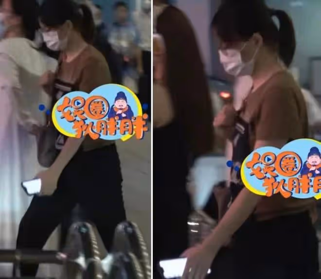 董卿怎麼也發福了！路人鏡頭下彎腰駝背，留長發一臉頹廢樣