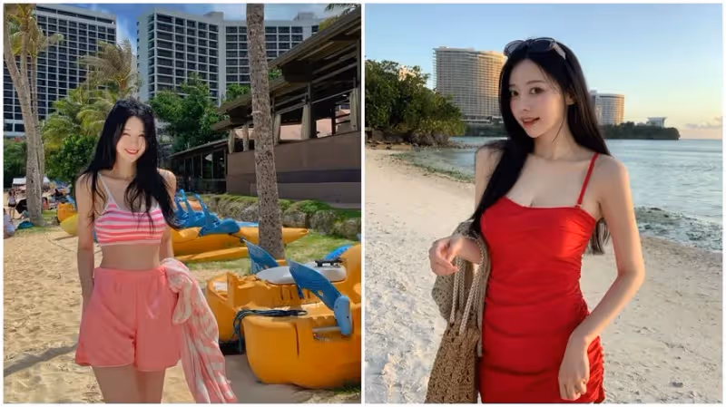 李雅英曬出海邊比基尼自拍　被大讚：自拍都比我漂亮