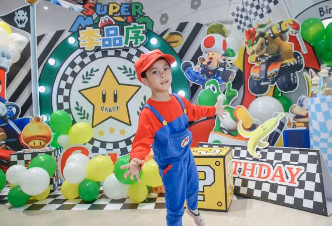 李晟李佳航為愛子慶生,6歲兒子濃眉大眼越長越帥,大名首曝光