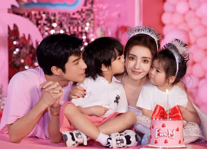 李晟李佳航為愛子慶生，6歲兒子濃眉大眼越長越帥，大名首曝光