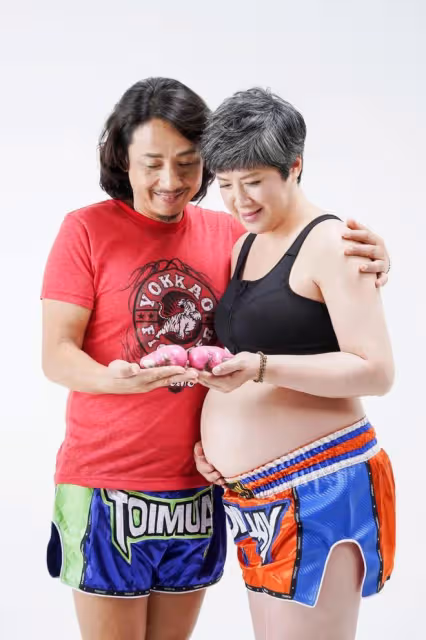 港星老婆52歲超高齡生下女兒!被同學取笑年紀大!直言還想再生