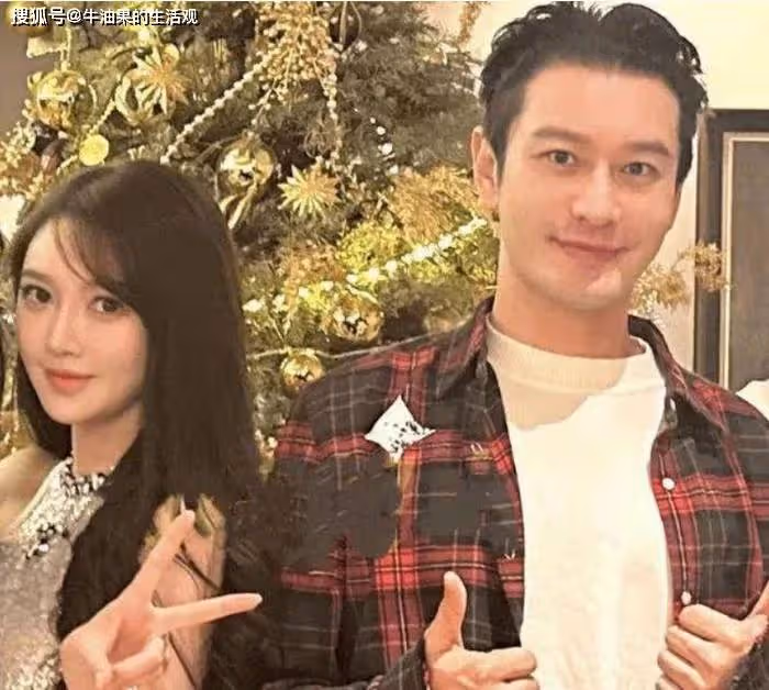 葉珂衣著清涼探班黃曉明，疑與楊穎暗自較勁，網友風評兩極化
