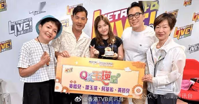 黃智賢到新城訪問 高層馬浚偉探班緬懷合作《鐵血保鏢》