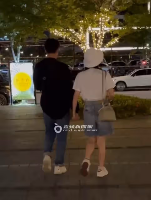 壹蘋10點強打｜陳喬恩撒嬌人妻抱怨「Bitch」！小老公兼司機幫推門十指交纏（狗仔直擊）