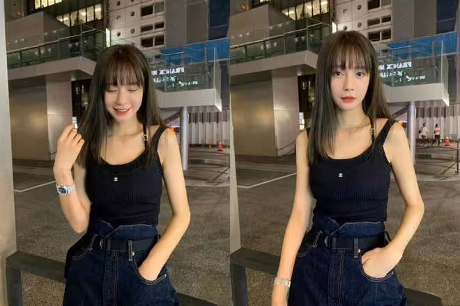 自律的女人身材向來不會差！沈夢辰穿背心秀身材，比例好腿又長
