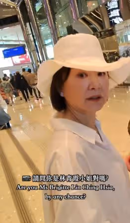 捕獲野生林青霞看展！　「主動握手」親民一幕被拍...涌百萬人朝聖