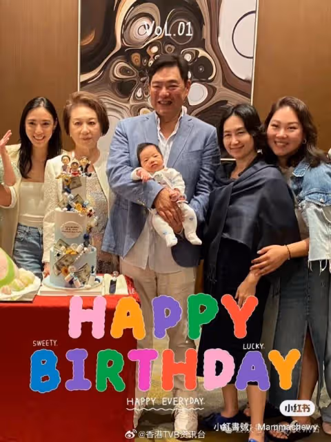 豪宅舉行生日派對!「百億少奶」TVB女星給寶貝仔慶生