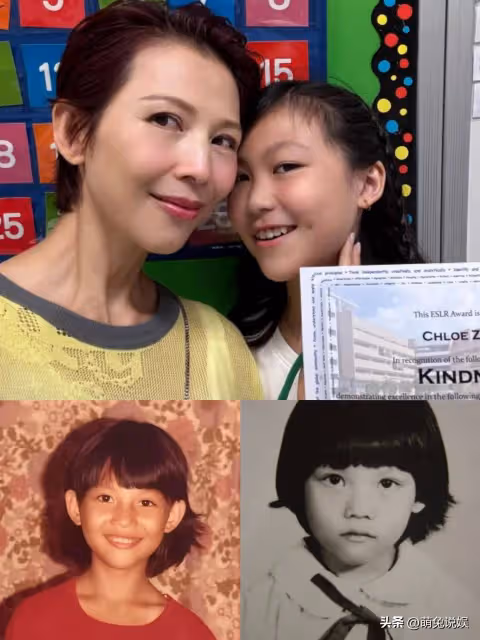 蔡少芬二女兒小學畢業，開心曬母女倆合照，11歲張信兒顏值隨媽媽