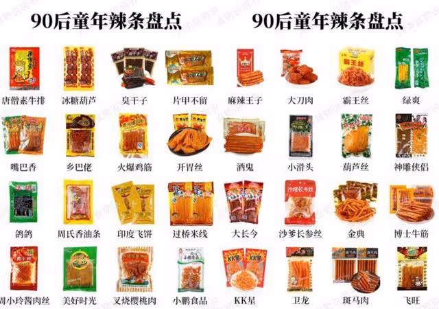 網友發現以前很火的電視劇,都被商家做成了辣條外包裝!