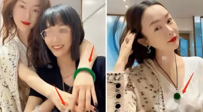 霍思燕真不低調!現身同學聚會珠寶翡翠戴滿身,瘦過頭臉卻大變樣