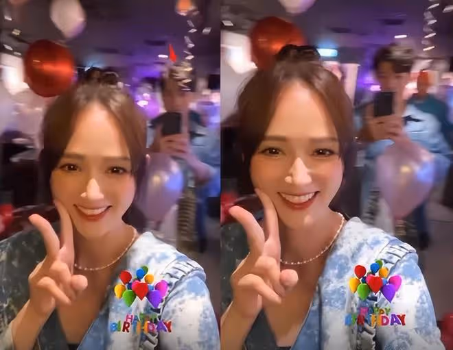 陳喬恩婚後首露面,與明道貼頭合拍還穿情侶裝?明道發福胖了一圈