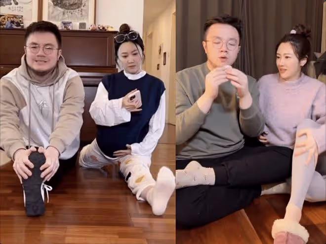 巴圖首次曬全家福，長子正臉曝光太像宋丹丹，大7歲老婆臉色蠟黃