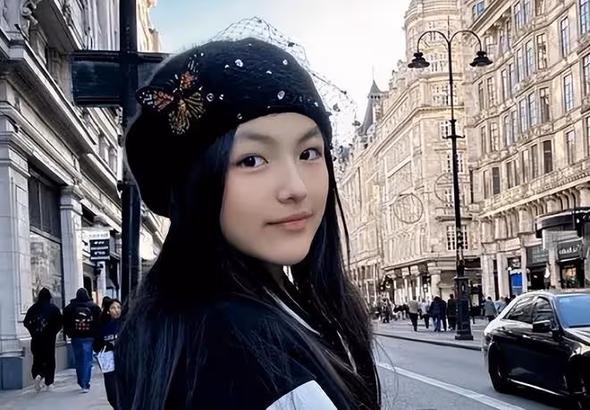 王詩齡比利時度假，離開李湘獨自和同學旅行，蹲路邊吃美食接地氣