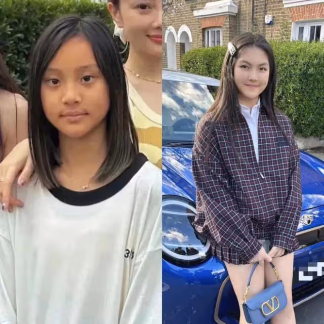 看了11歲甜馨和14歲王詩齡的近照,才明白李小璐和李湘的區別