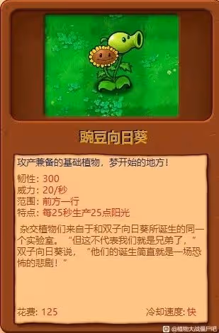 《PVZ雜交版》全植物綜合評分