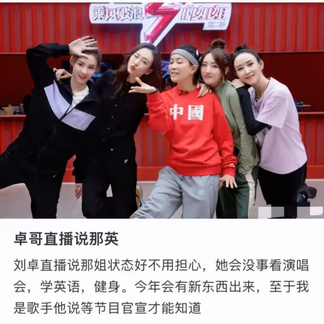 那英中年打扮不拘謹,雖然身材並不苗條但高挑,素顏干黃反倒舒服