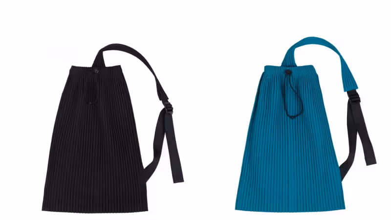 HOMME PLISSÉ ISSEY MIYAKE新店開幕　埠袋縐褶包、獨家季節色搶客