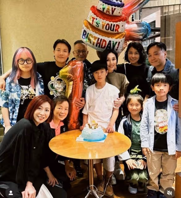 楊千嬅夫婦設宴為兒慶生,12歲Torres似翻版丁子高,上海耀中畢業