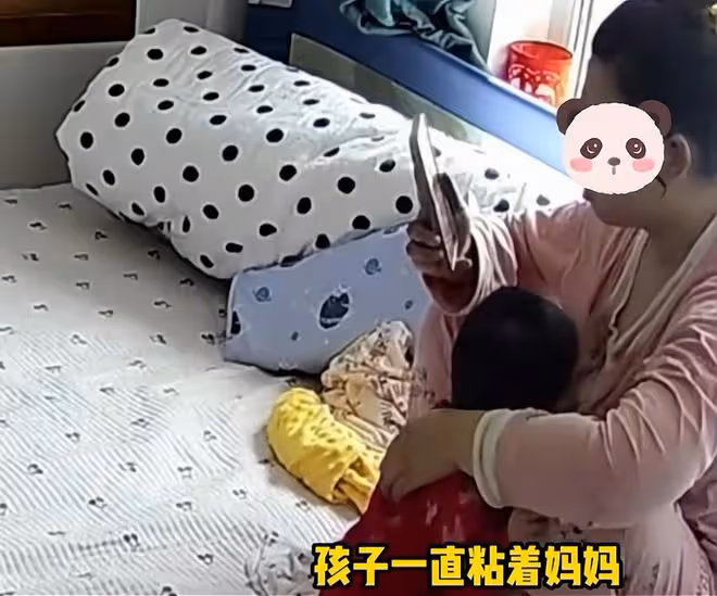全職寶媽獨自在家帶娃,因寶寶太黏自己崩潰:能不能讓我安靜會兒