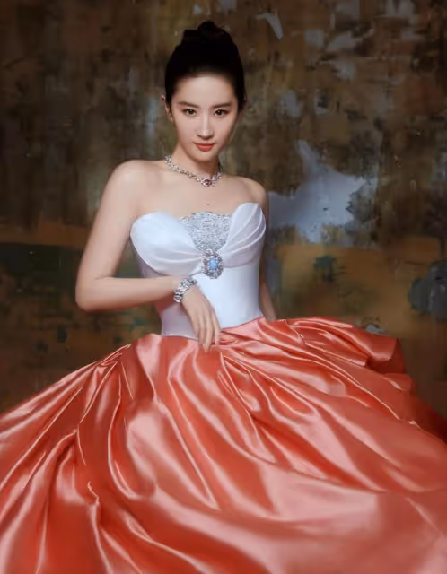 北京這一天,劉亦菲用大腿,給白幼瘦女明星上了一課