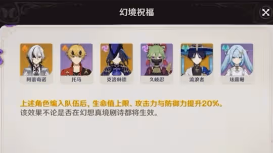 4.7全新常駐戰鬥玩法「幻想真境劇詩」