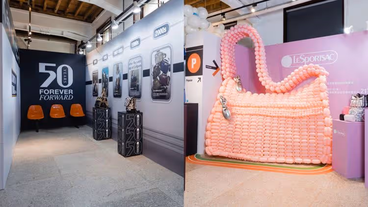 LeSportsac 50周年特展松菸登場　限定拍貼機只有這周末有！