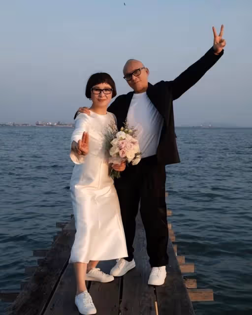 高海寧幫父母補拍婚紗照，圓心愿！