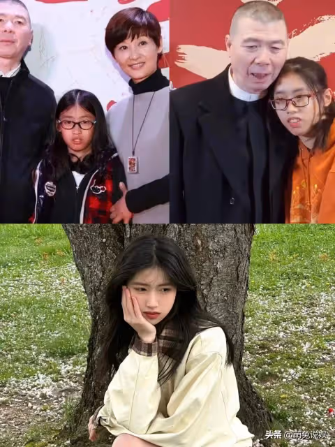 馮小剛18歲女兒近照：現身范丞丞新片首映禮，黑髮紅唇越髮漂亮了